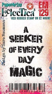 PaperArtsy Eclectica Stamp Set Number 129 designed by Sara Naumann (EM129)