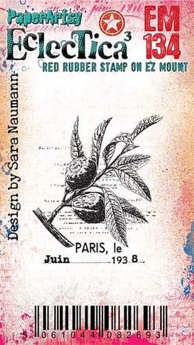 PaperArtsy Eclectica Stamp Set Number 134 designed by Sara Naumann (EM134)