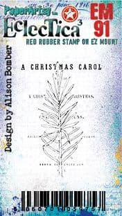 PaperArtsy Stamp Set Christmas Carol designed by Alison Bomber (EM91)