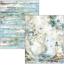 Load image into Gallery viewer, Ciao Bella Mixed Media Book edge of the Ocean A4 Maxi (MA008)
