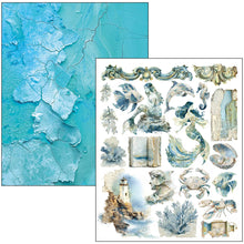 Load image into Gallery viewer, Ciao Bella Mixed Media Book edge of the Ocean A4 Maxi (MA008)
