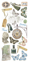 Load image into Gallery viewer, Ciao Bella Eastern Journey Transparent Adhesive Sheets 5/Pkg (CBI015)
