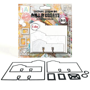 AALL and Create - Die-Cutting Die Set - Envelope Charm (DI-081)