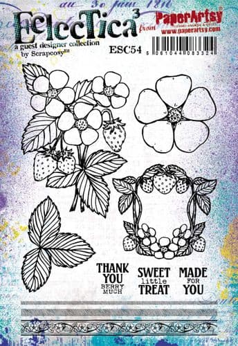 PaperArtsy Stamp Set designed by Scrapcosy (ESC54)