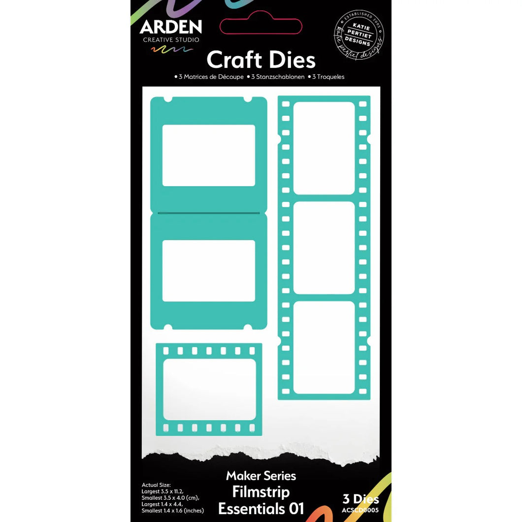 Arden Creative Studio - Maker Series Filmstrip Essentials 01 Die Set (ACSCD005)