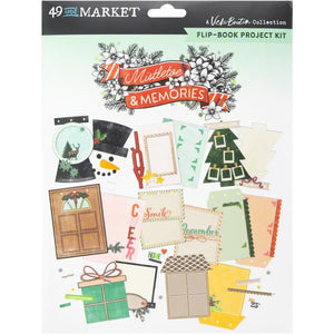 49 and Market Vicki Boutin Mistletoe and Memories Flip Book Kit