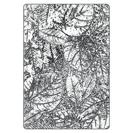 Sizzix 3-D Texture Fades Embossing Folder - Foliage Large/A5 by Tim Holtz 666916
