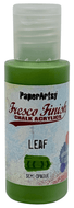 PaperArtsy Fresco Finish Chalk Acrylics Leaf by Alison Bomber FF240