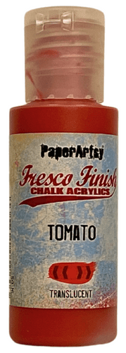 PaperArtsy Fresco Finish Chalk Acrylics Tomato Translucent (FF229)