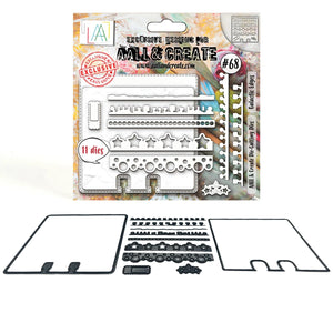 AALL and Create - Die-Cutting Die Set - Galactic Edges (DI-068)