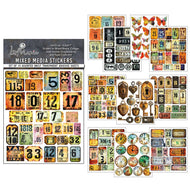 Ciao Bella Sticker Set 10/Pkg Scratched Labels