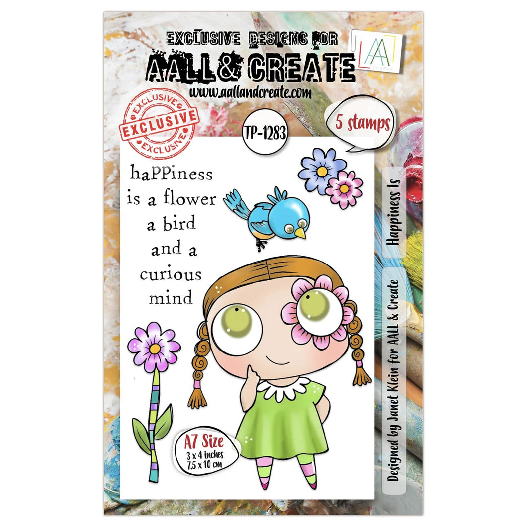 AALL and Create A7 Stamp Set - Happiness is (TP-1283)