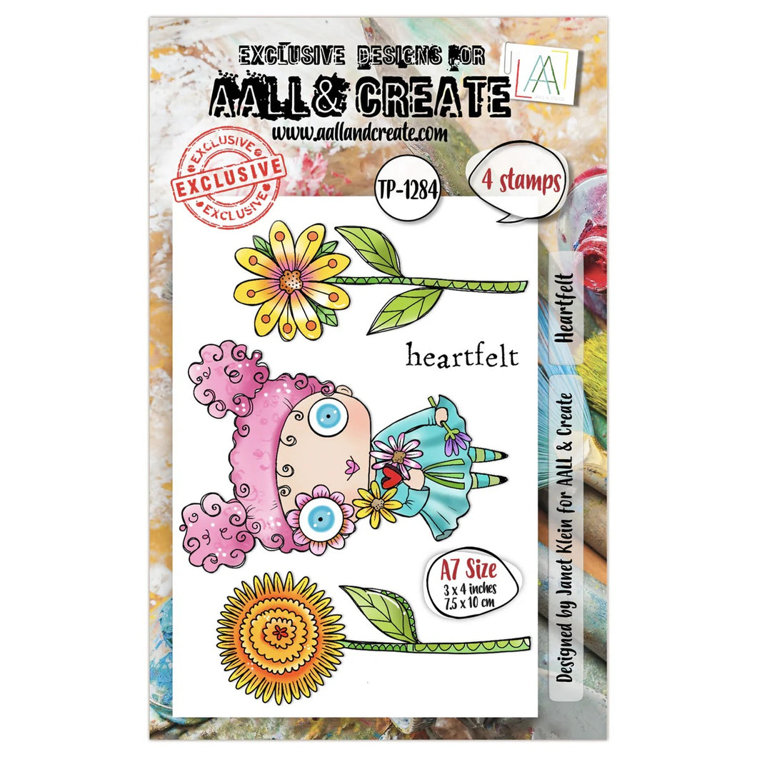 AALL and Create A7 Stamp Set - Heartfelt (TP-1284)