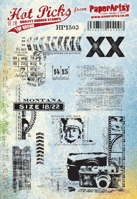PaperArtsy Stamp Set Hot Picks  (HP1503)
