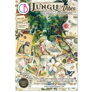 Ciao Bella Jungle Vibes Junk Journal & Ephemera Book A4 32/Pkg (CBB026)