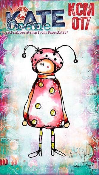 Paper Artsy Mini Stamp Number 17 designed by Kate Crane (KCM017)