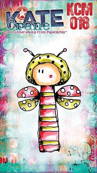 Paper Artsy Mini Stamp Number 18 designed by Kate Crane (KCM018)