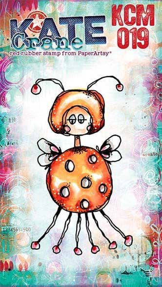 Paper Artsy Mini Stamp Number 19 designed by Kate Crane (KCM019)