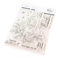 Pinkfresh Studio Clear Stamp Set + Coordinating Die + Stencil (219524/2197424/219624)