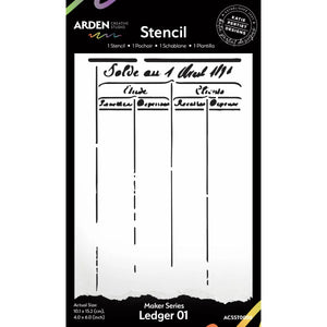 Arden Creative Studio - Maker Series Ledger 01 (ACSST0006)