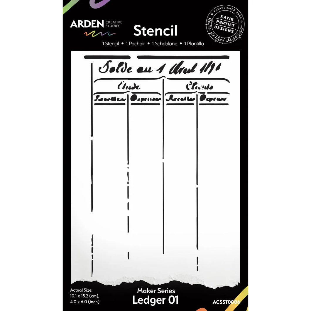 Arden Creative Studio - Maker Series Ledger 01 (ACSST0006)