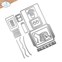 Load image into Gallery viewer, Elizabeth Craft Designs Annette Green Library Pockets &amp; Accessories Die Set (2358)
