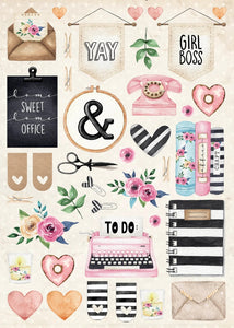 Studio Light Block Paper Pad - Epemera and Paper (SL-ES-DCB16 )