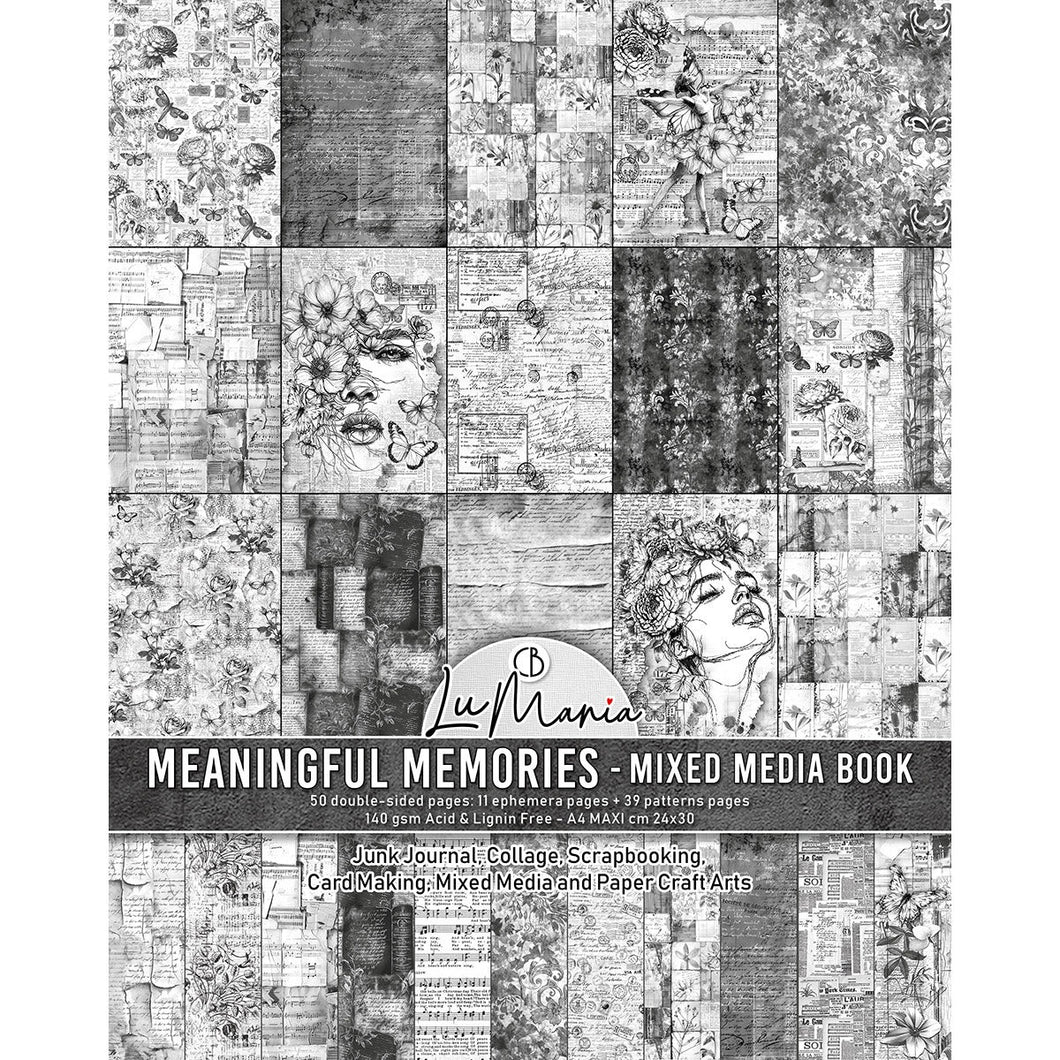 Ciao Bella Mixed Media Book Meaningful Memories A4 Maxi (MA005)