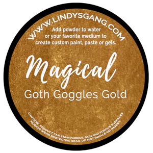 Lindy's Gang Magical Jars Goth Goggle Gold