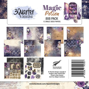 3Quarter Designs Magic Potion 8x8 Paper Pack