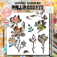AALL & CREATE Stencil Magnolia Sway #PC-239