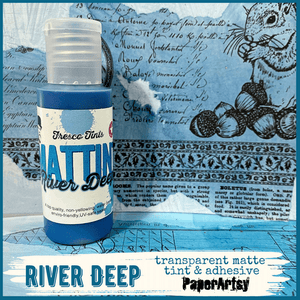 PaperArtsy Fresco Finish  Acrylics Mattint River Deep (MT11)