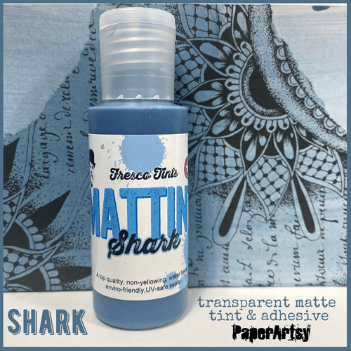 PaperArtsy Fresco Finish  Acrylics Mattint Shark (MT04)