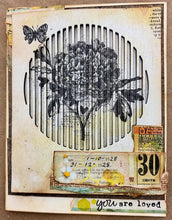 Load image into Gallery viewer, Memory Box Striped Circle 3 1/4 x 3 1/4 craft die

