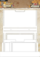 Studio Light Stencil Memory Journal Sweet Bee Memories (HE-SB-STEN06)