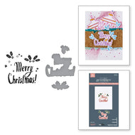Spellbinders  Betterpress and dies by Dina Wakley Starry Merry Christmas (BPR-034)