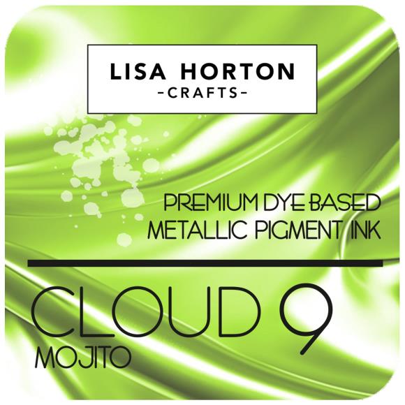 Lisa Horton Crafts Cloud 9 Metallic Pigment Ink Mojito (LHCIP217)
