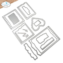 Load image into Gallery viewer, Elizabeth Craft Designs- Notebook Fragments Die set by Devid Roodenburg
