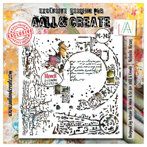 AALL & CREATE Stencil  Nebular Nexus