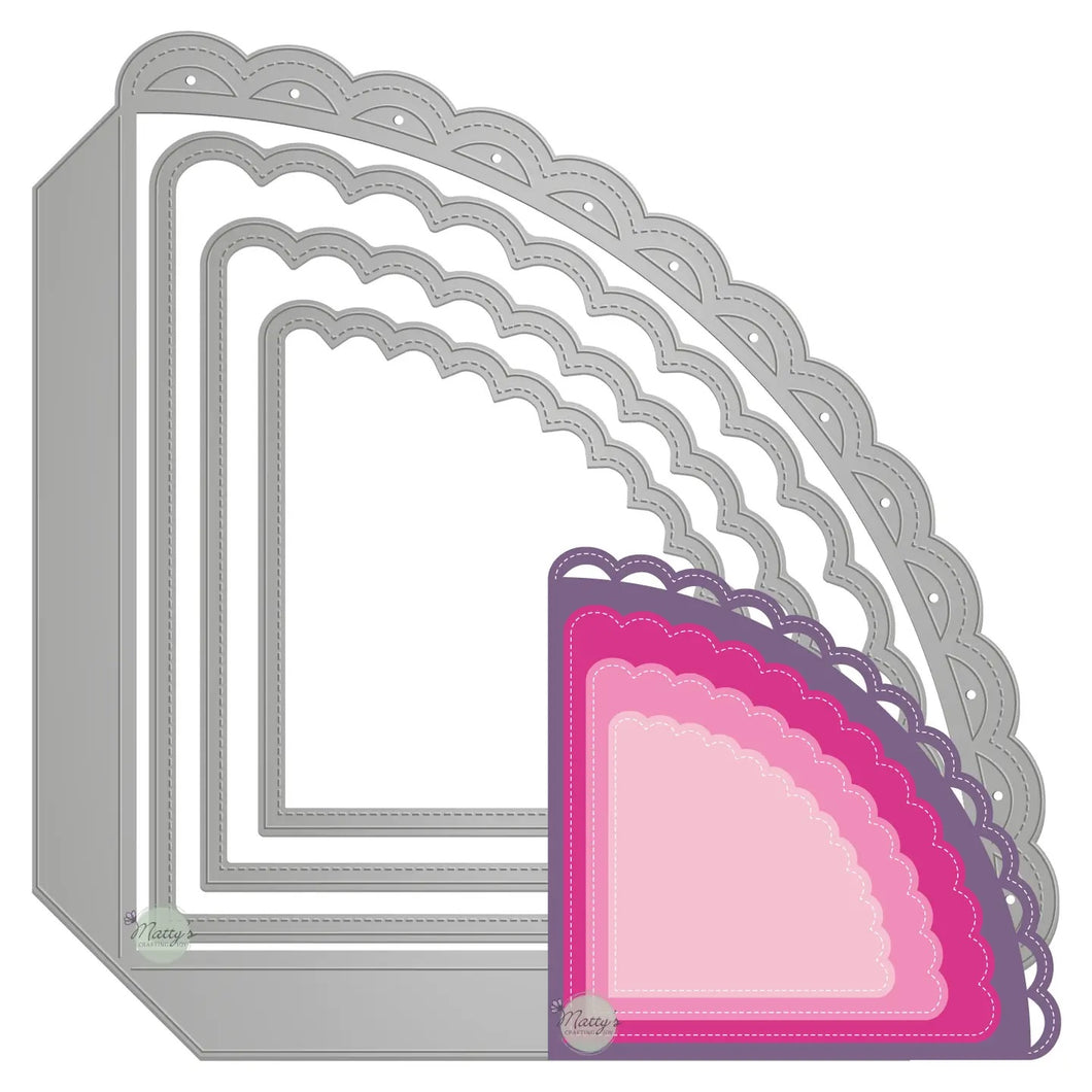 Nesting Corner Pocket Dies Set of 4 (NSP29)
