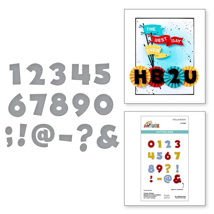 Simple Stories Say Cheese Classic Mouse Numbers