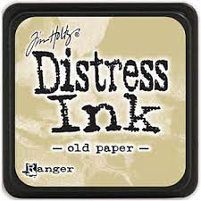 Tim Holtz Distress Mini Ink Pad Old Paper (TDP40057)