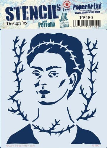 PaperArtsy Stencil Lynne Perrella (PS480)