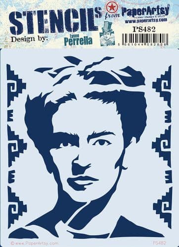 PaperArtsy Stencil Lynne Perrella (PS482)