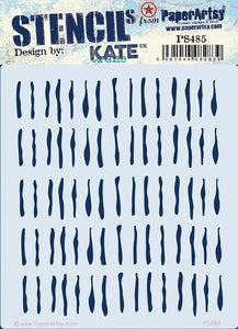 PaperArtsy Stencil by Kate Crane (PS485)