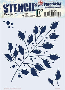 Sentances Stencil PaperArtsy Stencil by Mags Woodcock (PS536) – Everything Mixed Media