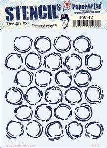 PaperArtsy Stencil Hot Picks PS542 – Everything Mixed Media