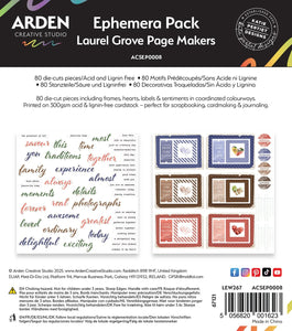 Arden Creative Studios Laurel Grove Page Makers Ephemera Pack (ACSEP0008)