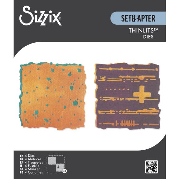 Sizzix Thinlits Die Set Paper Cuts by Seth Apter (667023)
