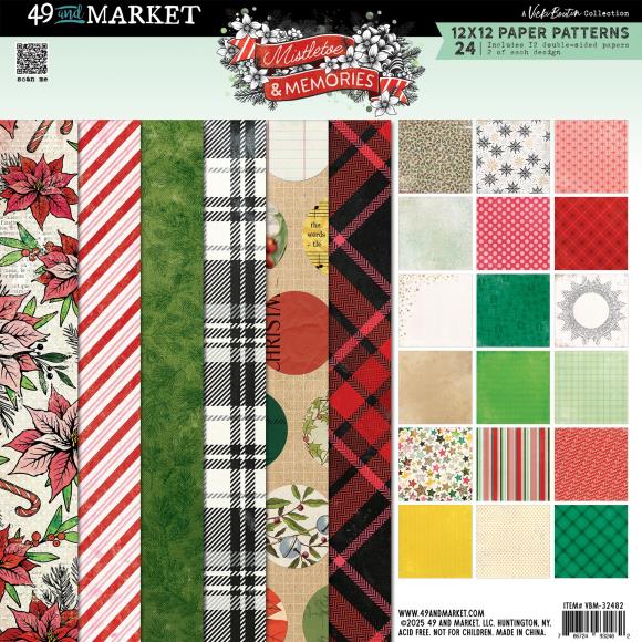 49 and Market Vicki Boutin Mistletoe and Memories Paper Pad